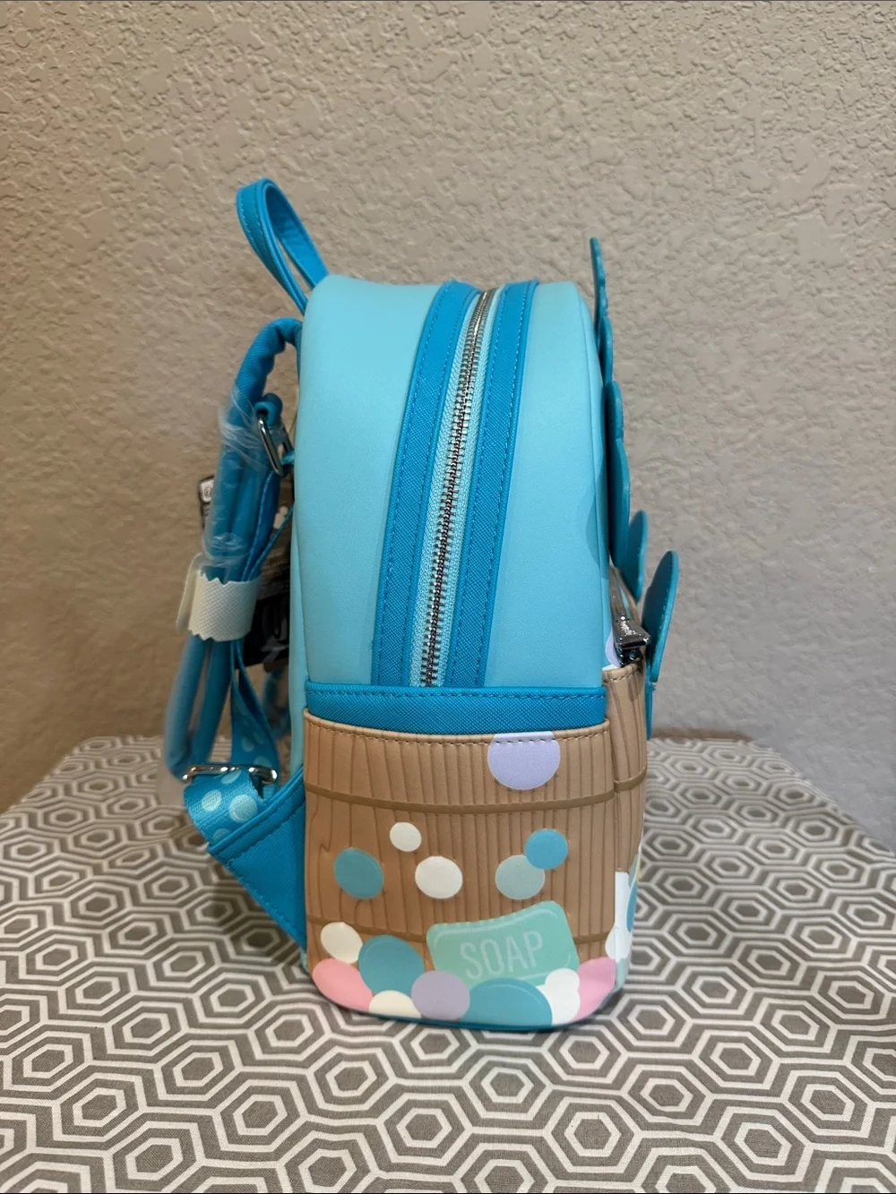 Disney Loungefly Tigger Bubble bath time mini backpack